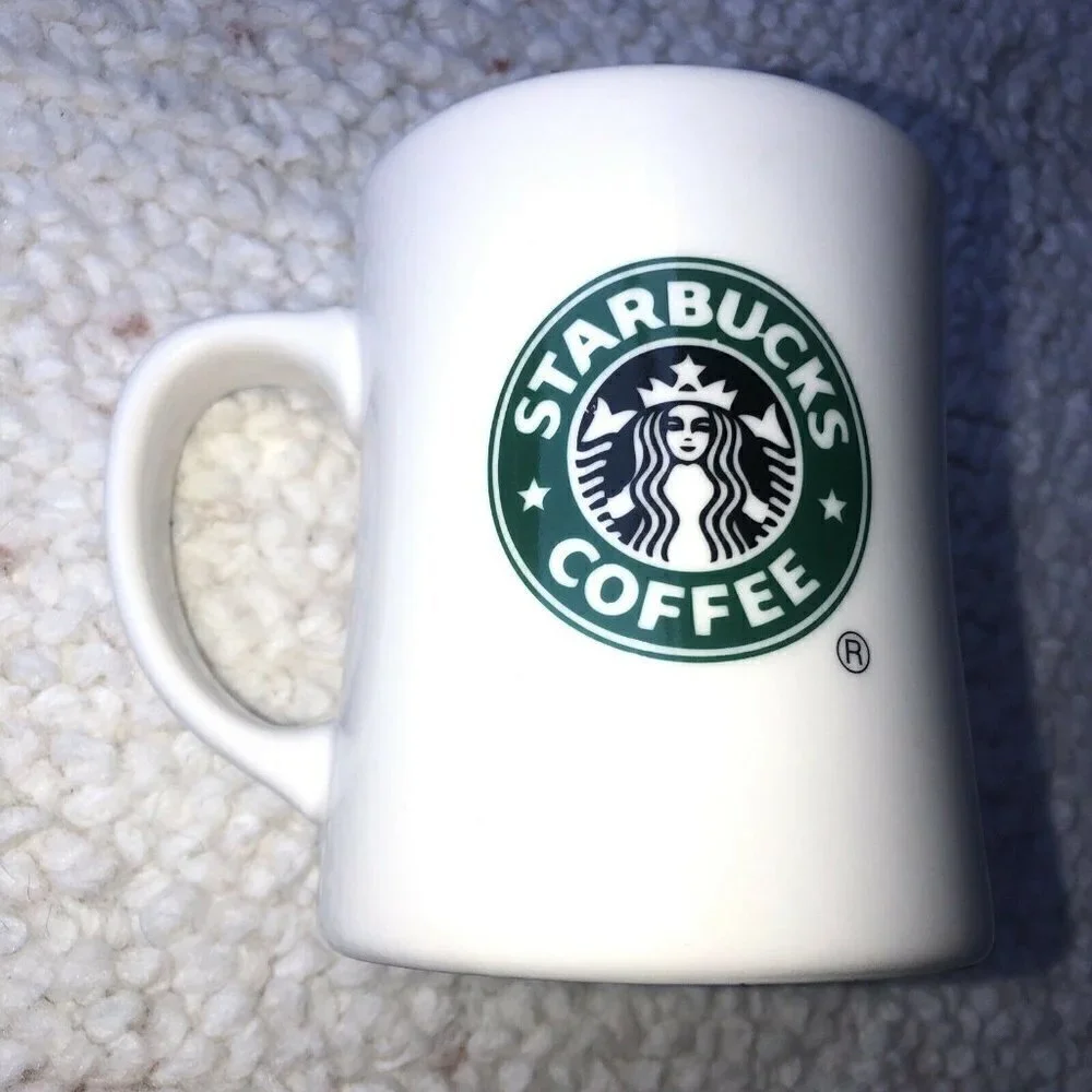Starbucks Barista Coffee Tea Spices 2002 Mug‎ First Store Pike Place Nude Siren